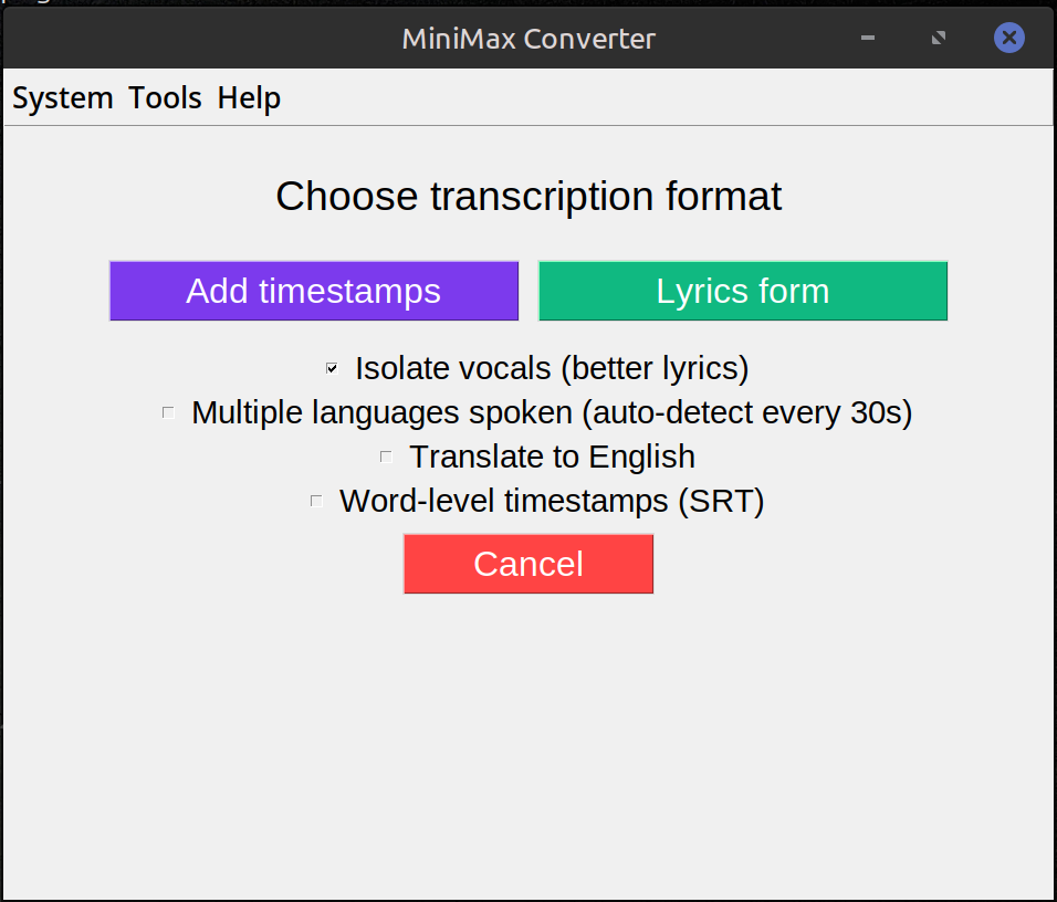 Transcribe Audio to Text — Offline, 99 Languages screenshot